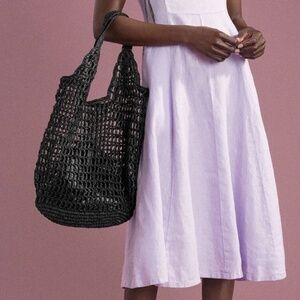 Hansel from Basel Crochet Bag in Black